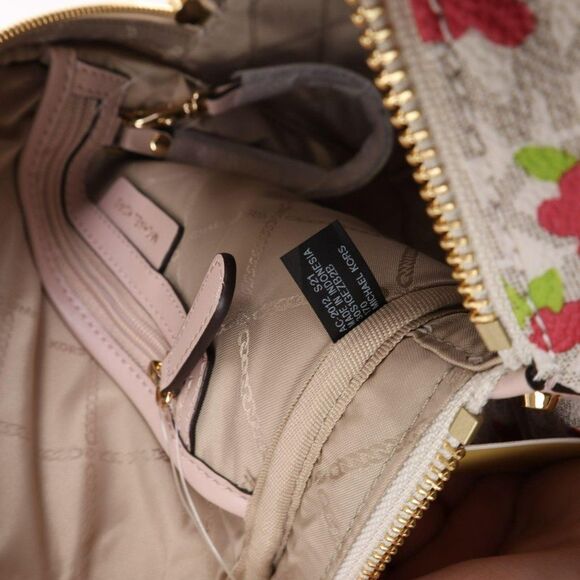 NWT Michael Kors Jet Set Rhea Zip FLORAL Backpack - Picture 14 of 16